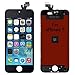 Screen Replacement for iPhone 5 Black LCD Display Touch Screen Digitizer Replacement Full Assembly with Repair Tool Kit(iPhone 5, Black)
