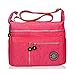 Crossbody Bags for Women,ZYSUN Casual Messenger Purses and Handbags Shoulder Bag (5-bright pink)
