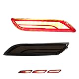 GTINTHEBOX 3D Optic LED Rear Bumper Reflectors