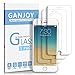 3-Pack iPhone 8 Plus, 7 Plus, 6S Plus, 6 Plus Screen Protector Glass, GANJOY Tempered Glass Screen Protector for Apple iPhone 8 Plus, 7 Plus, iPhone 6S Plus, 6 Plus