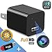 Hidden Camera - Mini Spy Camera - Motion Detection - USB Charger Camera - Hidden Spy Cam - Hidden Nanny Cam - Home Surveillance Security Camera Full HD 1080P - No Wi-Fi Needed