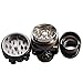 3 Piece Cool Skull Metal Spice Grinder, 3 Inch Small Pocket Herb Grinder Tool with Compact Sharp Teeth, Durable and Useful Easy to Clean
