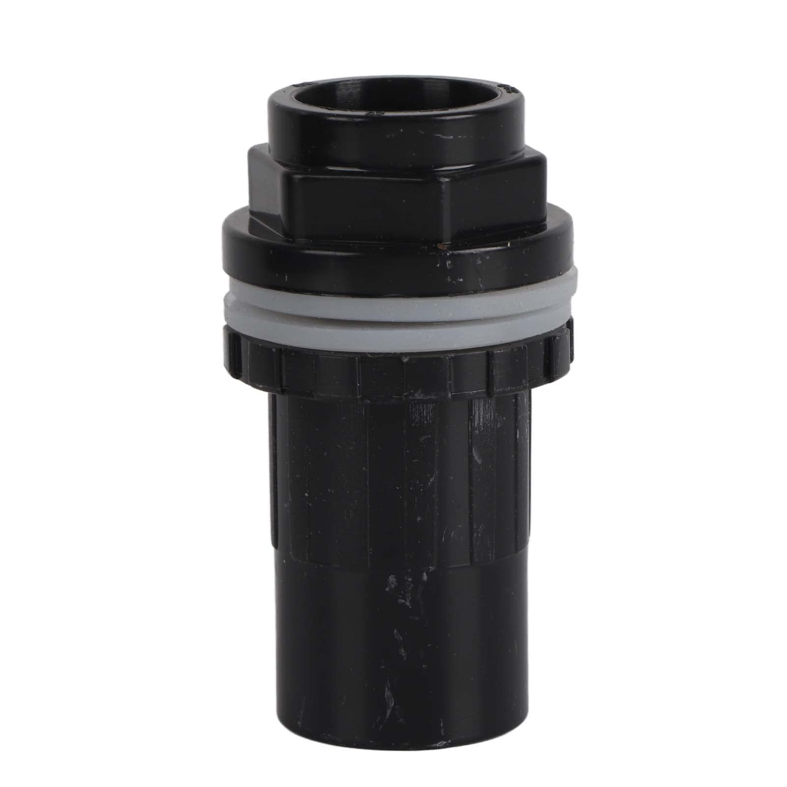 Pssopp Aquarium Fish Tank Water Pipe Joint Connector Leak-Proof Inlet Outlet Pipe Fittings Straight Connector Fish Tank Accessories(25MM)