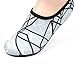 NBERA Water Barefoot Skin Shoes Aqua Socks Flexible Beach Swim Surf Sand Pool Yoga Aerobics Exercise