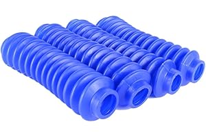 RUKSE 4 Shock Boots Royal Blue Fits Most Shocks for Wrangler Cherokee and Universal Off Road Vehicles