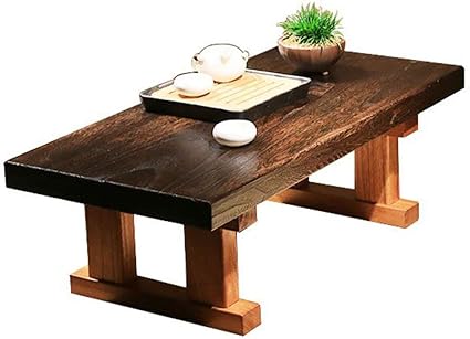 Square Low Table Japanese Style Bay Window Tea Table Tatami Small Table Household Small Floor Table Children S Study Table Color Brown Size 68 35 24cm Amazon Co Uk Kitchen Home