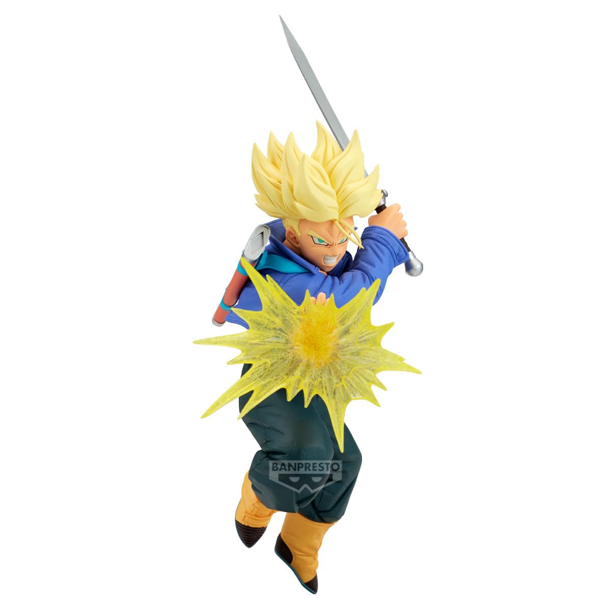 Banpresto Trunks Dragon Ball Z Action Figure - GX Materia 20 cm - BP30055P Multicolor - Collectible Figure - Ideal for Anime Fans