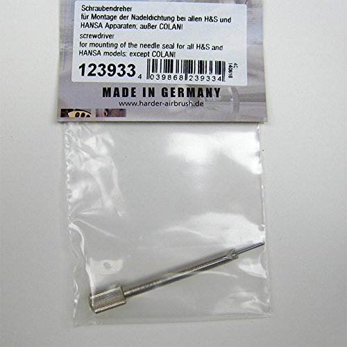 Harder & Steenbeck 123933 Screwdriver for Needle Seal for All H&S and Hansa Models Except COLANI