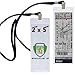 5 Pack - Ticket Stub Holder Display Sleeves with Lanyards - 2 ⅛ X 5 ⅝ Inch TICKETMASTER Compatible - Clear Flexible Vinyl Plastic Holder Pouch for Concerts & Sports by Specialist ID