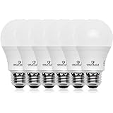 Great Eagle 100W Equivalent LED A19 Light Bulb 1500 Lumens Daylight 5000K Dimmable 15-Watt UL Listed (6-Pack)