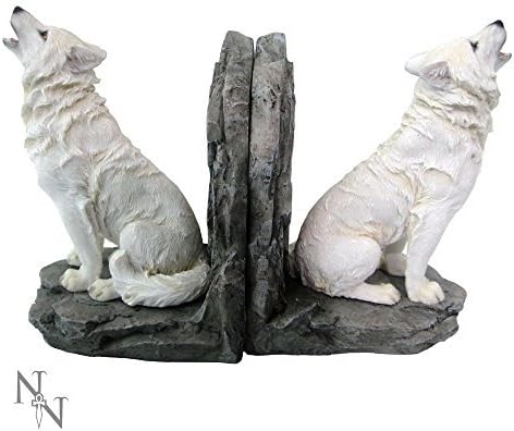 Wardens of the North Bookends – White Wolf Bookends – Willow Hall by Willow Hall