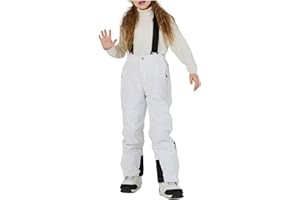 Kids Snow Pants Winter Warm Skiing Snowboard Pants For Boys Girls Little Girl Snowsuit