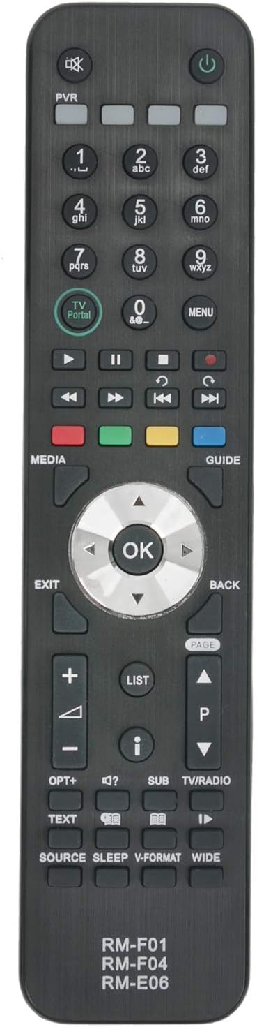 RM-F01 RM-F04 RM-E06 Remote Control Fit for Humax FOXSAT-HDR HDR-500GB IHDR-5050 HD-FOX-T2 HDR-FOX-T2 HDR-1000GB HDR-1TB HDR-320GB IHDR-5200C IHRD-5050C IRHD-5100C HDR-FOX-T2-1TB HDR-FOX-T2-500GB