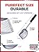 iPrimio Monster Metal Cat Litter Scoop with 17-Inch Long Handle - Extra Large Deep Shovel with Rounded Corners for Extended Reach and Soft Ergonomic Grip for Effortless Cleaning