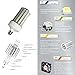 Commercial Led Corn Bulb 120W UL-Listed & DLC 5000K Led Corn Light,Mogul Base E39 Led Bulbs,16200 Lumens Replacement for 400W-500W Metal Halide/HID/HPS in Street Lighting High Bay Parking lot Lighting
