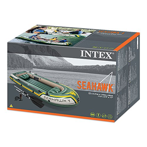 Intex-Seahawk-4-4-Person-Inflatable-Boat-Set-with-Aluminum-Oars-and-High-Output-Air-Pump-Latest-Model