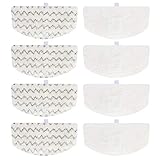 iSingo 8 Pack Steam Mop Pads Compatible Bissell PowerFresh 1806 1940 1544 1440 2075A 1940W,19404 Series, Replacement Part Model #5938#203-2633