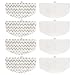 iSingo 8 Pack Steam Mop Pads Compatible Bissell PowerFresh 1806 1940 1544 1440 2075A 1940W,19404 Series, Replacement Part Model #5938#203-2633