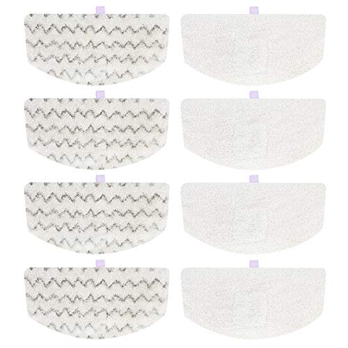 iSingo 8 Pack Steam Mop Pads Compatible Bissell PowerFresh 1806 1940 1544 1440 2075A 1940W,19404 Series, Replacement Part Model #5938#203-2633