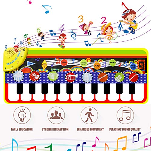 2 RenFox+Musical+Keyboard+Education+43+3x14+2in