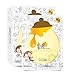 [Papa Recipe]Bombee Whitening Honey Mask -Facial Sheet Mask (Pack of 10 sheets, 25g per sheet) - Best for Facial Treatment, Honey and Propolis extract help to moisturize your skin -Quick and Easy