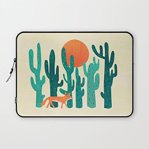 Desert fox Laptop Sleeve Modern Laptop Protective Case Sleeve Notebook Laptop Bag Reinforced Bottom for Macbook Air 13.3 Christmas Birthday Back to School Gifts
