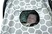 Sho Cute - [Reversible] Carseat Canopy | All Season Baby Car Seat Cover Boy or Girl | 100% Cotton | Unisex Grey Honeycomb & Yellow Chevron | Universal Fit | Baby Gift