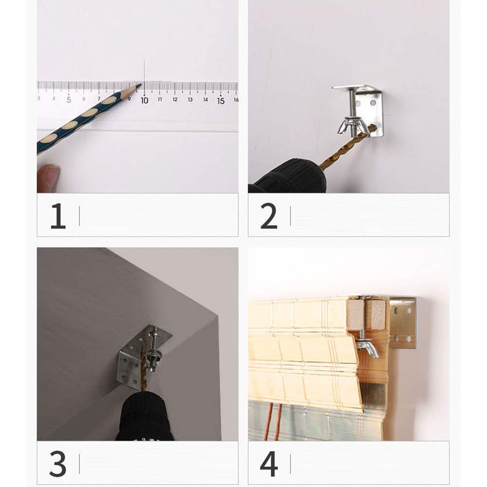 Zemin 通気性 竹 ウッドブラインド ローラー のぞき見防止 カーテン 窓 持ち上げ 3色 カスタマイズ可能 B B07npft7dz メイルオーダー サイズ 24サイズ 150x300cm 色 さいず