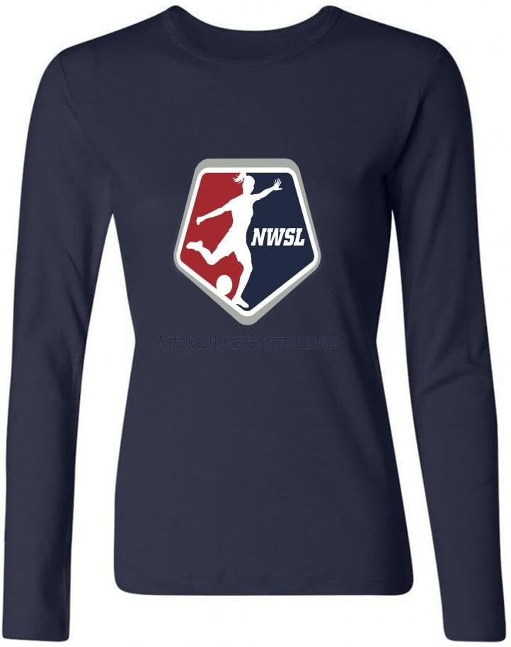JXK Women's Houston Dash NWSL Logo Long Sleeve T-shirt