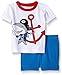 The Children's Place Baby and Toddler Boys' 2-Piece Pajama Short Set