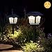 6 Pack Solar Lights Outdoor Garden, Solar Pathway Landscape Lights Supper Bright Waterproof and Corrosion-Resistant, Powered Solar Outdoor Lights for Yard Patio Walkway Driveway Sidewalk Lawn