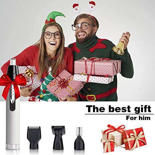 image for Berepo Nose Hair Trimmer - Electric Eyebrow and Facial Hair Clippers 4