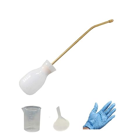 Ungfu Mall Pulver Düse Hand-Stäubepumpe Insektizid Applikator - Bulb Duster Kit zur Schädlingsbekämpfung