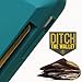 Smartish iPhone 5c Wallet Case - Slite Card Case for iPhone 5c [Ultra Slim Protective iPhone Wallet] - (CM4) - Pacific Green