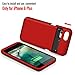 iPhone 6 Plus / 6S Plus Battery Case 6800mAh Capacity Extended Battery Power Charger for iPhone 6 Plus / 6S Plus 4 LED Indication Ultra Slim Portable Charging Cover - Red