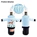 Konsait Ugly Sweater Christmas Party Kit, Knitted Christmas Wine Bottle Cover&Toppers for Beer Water Bottles Ornament for Xmas Christmas Party Favors Supplies Table Decoration Decor (4pack)