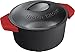 Utopia Kitchen Pre-Seasoned Cast Iron Dutch Oven with Dual Handle and Cover Casserole Dish (5 Quart with Silicone Handle)