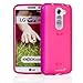 LG G2 mini Case, Fosmon DURA-FROST Smooth Durable & Flexible Slim Fit TPU Case Cover for LG G2 Mini - Retail Packaging (Hot Pink)