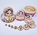 Leegoal Family Beautiful Wooden Russian Nesting Dolls Dried basswood