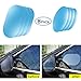 Car Rearview Waterproof Film, Anti Fog Anti-Fogging,Anti-Mist Anti-Dazzle,Mirrors Rainproof,Anti-Glare Side Mirror Window Protector Film,Anti- Fog Clear Car Rearview Mirror Film