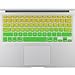 All-inside Green Yellow Ombre Keyboard Skin for MacBook Pro 13