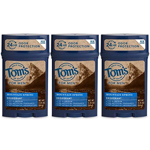 image for Tom's of Maine Men's Long Lasting Wide Stick Deodorant, Deodorant for 