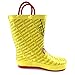 Curious George Kids Rain Boots (7/8 M US Toddler, Curious George Yellow)