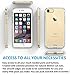 Shock Tech iPhone 8 / iPhone 7 Clear Slim Case Flexible Hybrid Thin Soft Gel Absorbing Transparent Silicone TPU Bumper Rubber Back Protective Cover