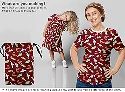 oneOone Viscose Jersey Maroon Fabric Colorful