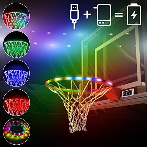 Innoo Tech LED Basketball Hoop Lights, Basketball Rim Lights Waterproof