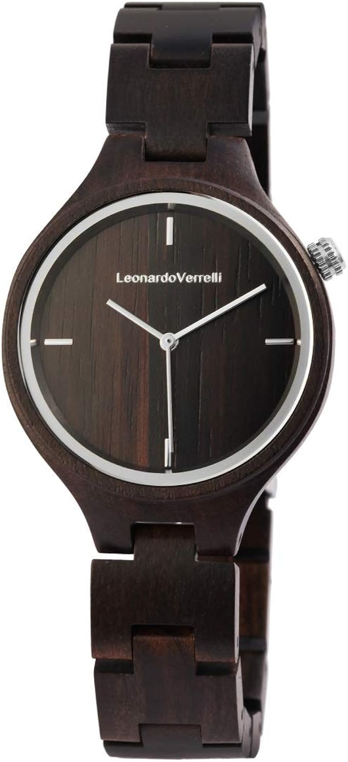 Reloj con manecillas Amarillas Marca Leonardo Verrelli ...