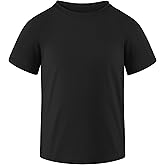 Auranso Boys Rash Guard Short Sleeve Boys Swim Shirt UPF 50+ Quick Dry Shirt for Girls
