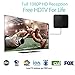 【2018 Upgraded】 TV Antenna - Digital Amplified HDTV Antenna 50 Mile Range 4K Freeview Television Local Channels w/Detachable Signal Amplifier and 13ft Longer Coax Cable