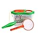 Kids Backyard Bug Catchers Exploration Science and Viewer Microscope, Insect Magnifier, Living Adventure Insert Case With Catching Tools for Little Critters for fun( Random Color)